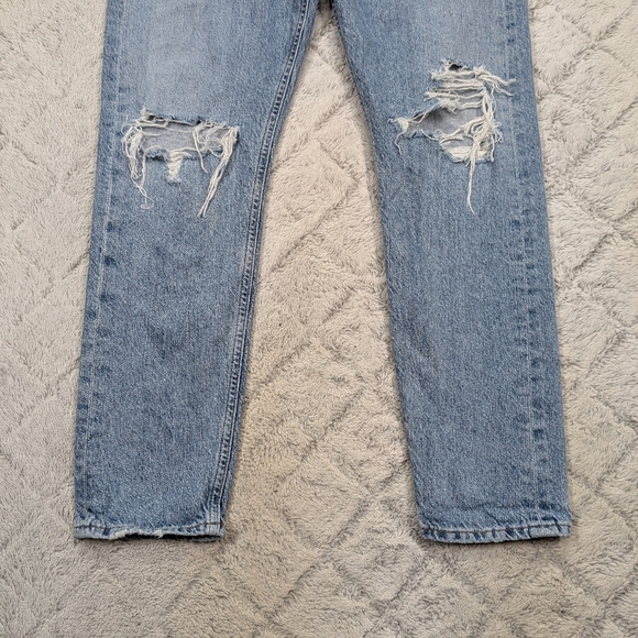 Agolde Jeans Womens 28 Blue Spectator Jaime High Rise Classic Slim Straight 28” - Picture 3 of 11